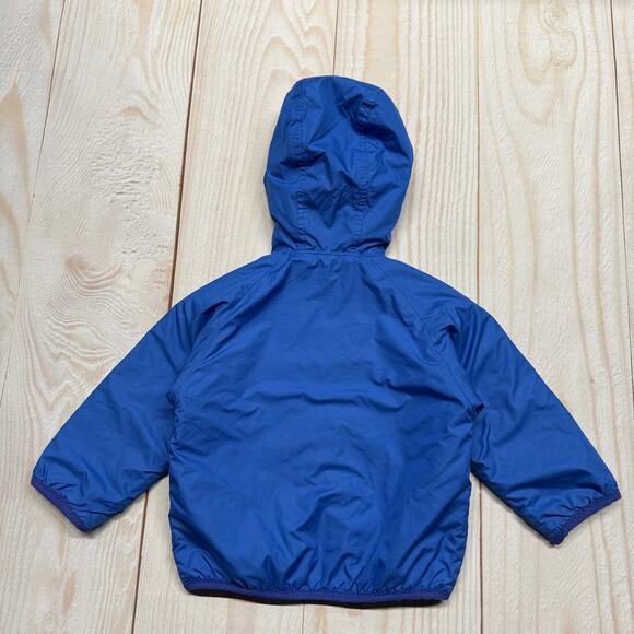 Patagonia Baby Reversible Quilted Toddler 2T Hooded Insulated Jacket - Picture 4 of 7